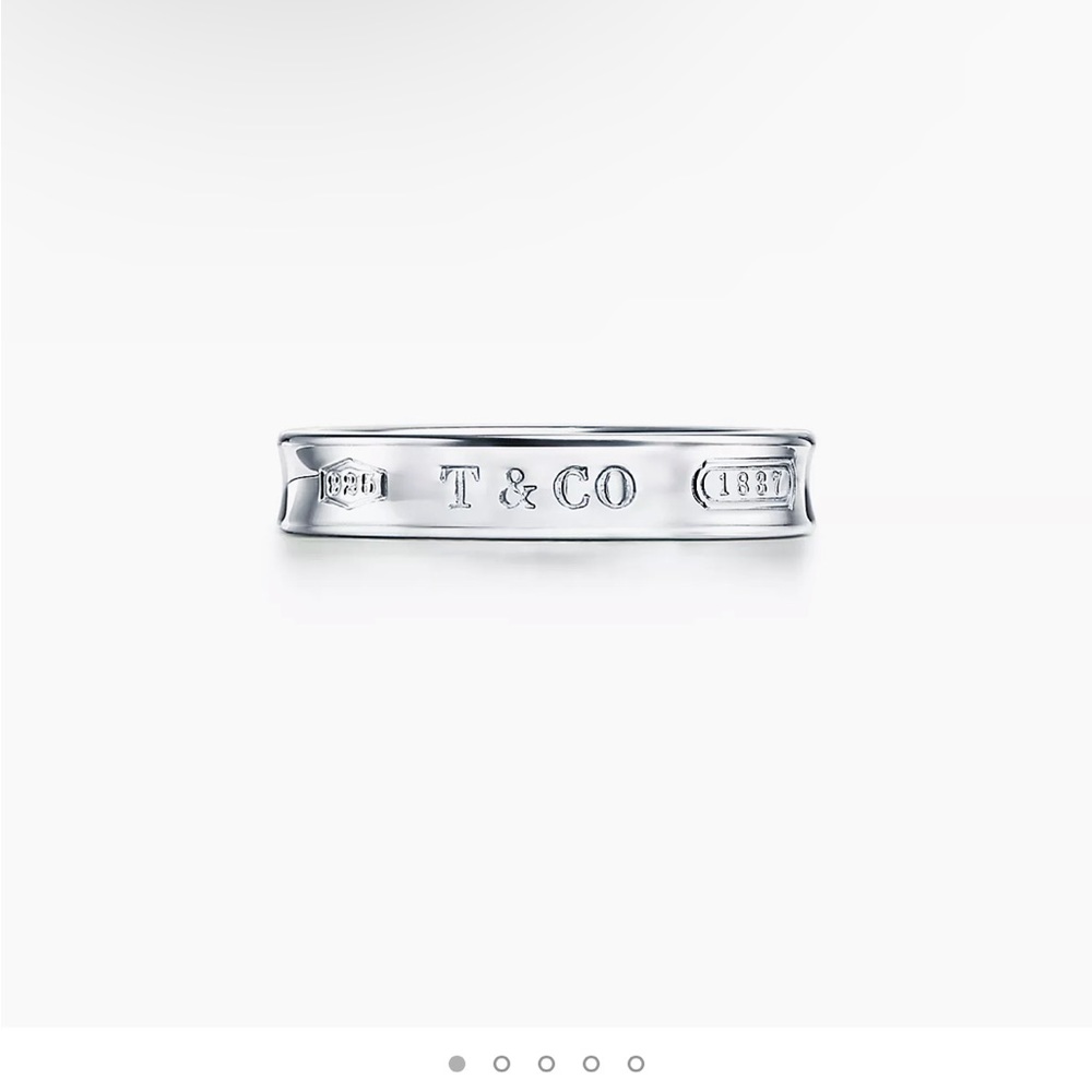 Tiffany silver ring
